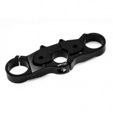 CNC Racing Upper for Triple Clamp Kit for Ducati Scrambler, Color: Black - only works with PSA08B + PSB08B
